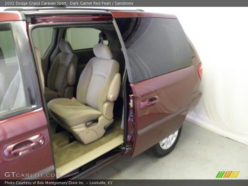 Dark Garnet Red Pearl / Sandstone 2002 Dodge Grand Caravan Sport