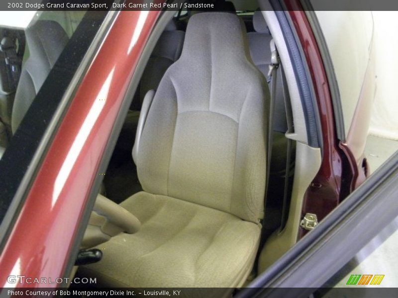 Dark Garnet Red Pearl / Sandstone 2002 Dodge Grand Caravan Sport