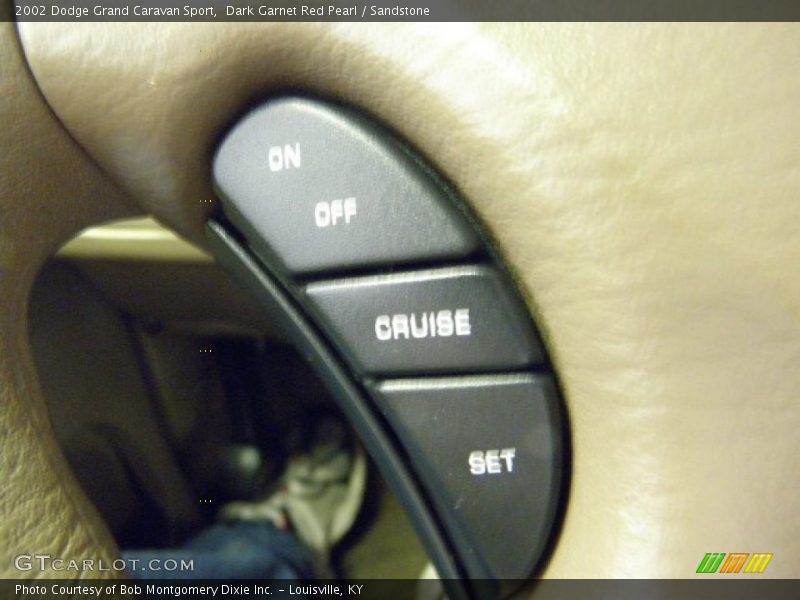 Dark Garnet Red Pearl / Sandstone 2002 Dodge Grand Caravan Sport