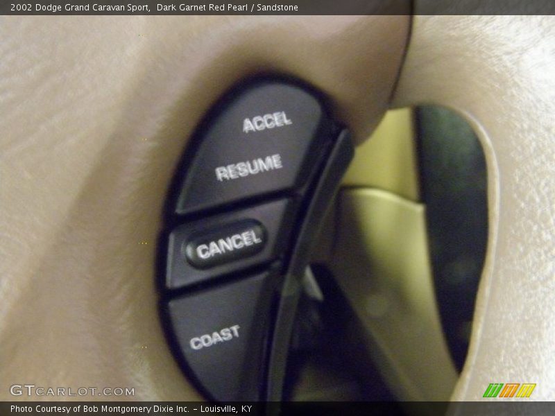 Dark Garnet Red Pearl / Sandstone 2002 Dodge Grand Caravan Sport