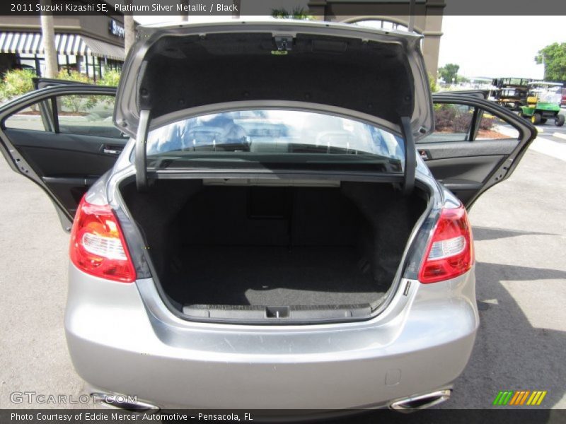 Platinum Silver Metallic / Black 2011 Suzuki Kizashi SE