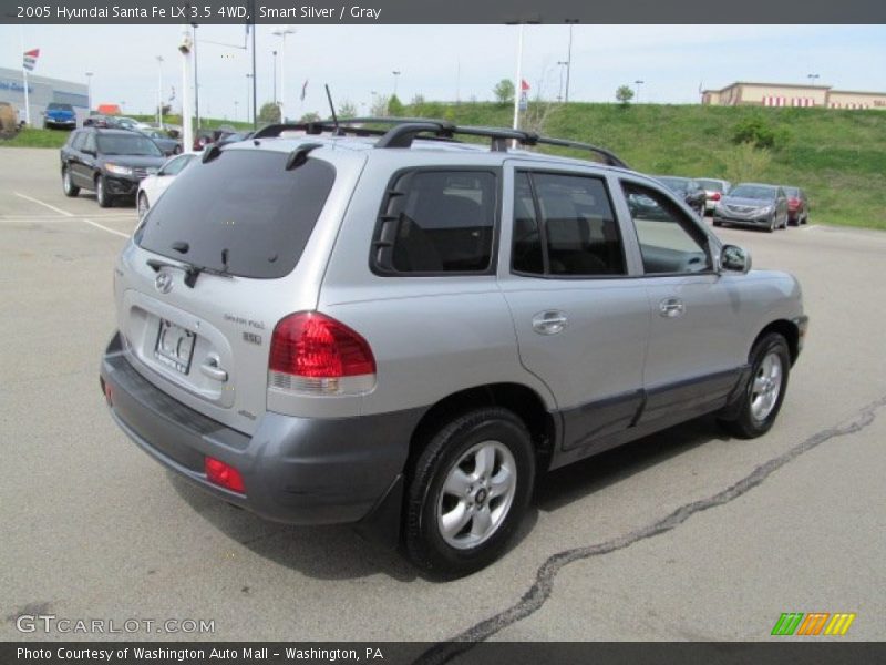 Smart Silver / Gray 2005 Hyundai Santa Fe LX 3.5 4WD