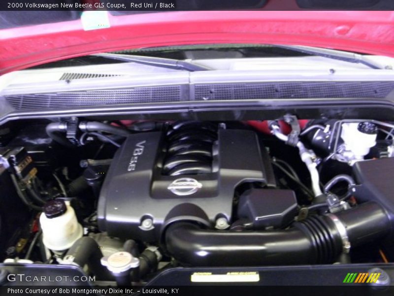 Red Uni / Black 2000 Volkswagen New Beetle GLS Coupe