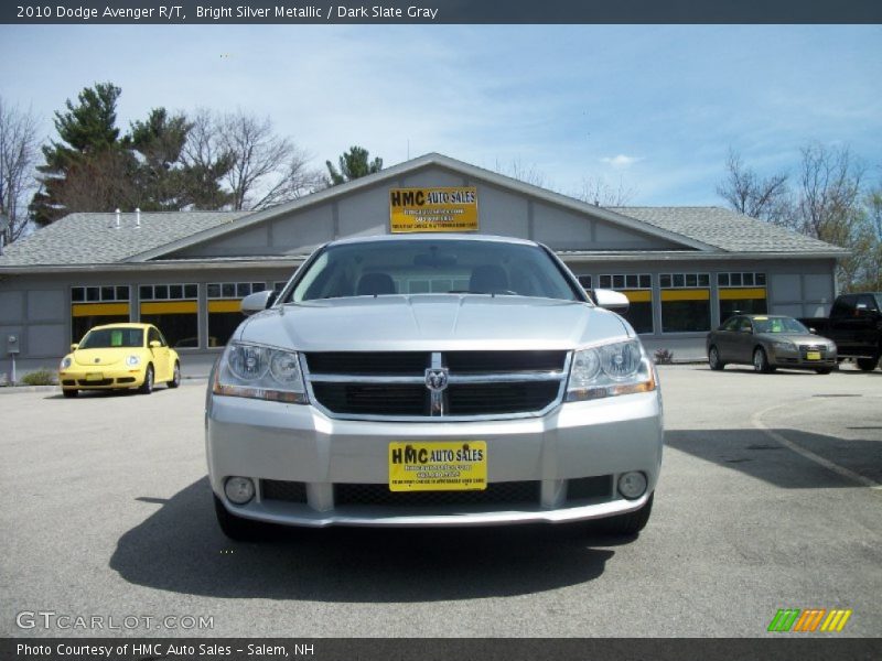 Bright Silver Metallic / Dark Slate Gray 2010 Dodge Avenger R/T