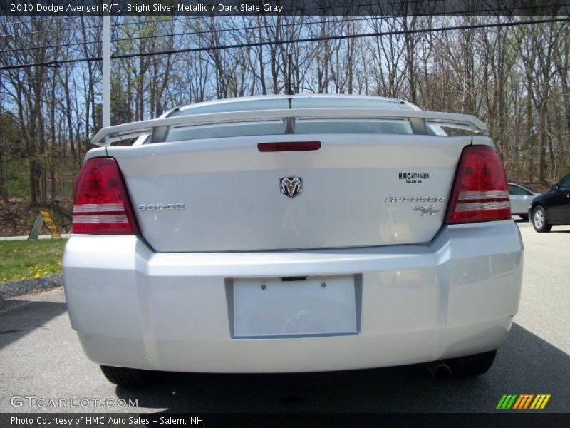 Bright Silver Metallic / Dark Slate Gray 2010 Dodge Avenger R/T