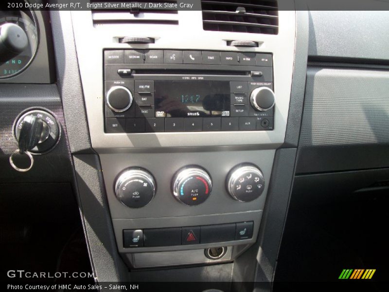 Bright Silver Metallic / Dark Slate Gray 2010 Dodge Avenger R/T