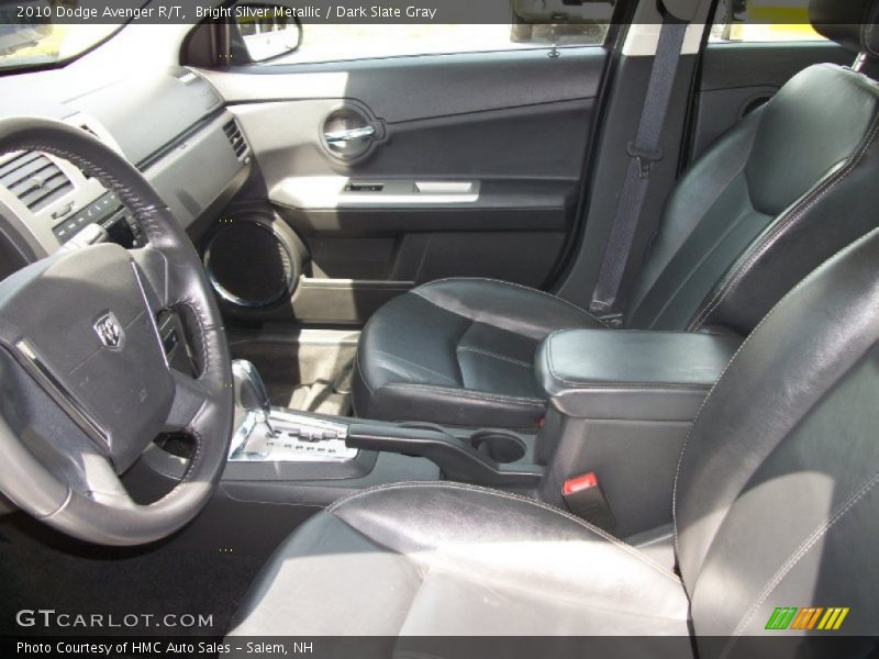 Bright Silver Metallic / Dark Slate Gray 2010 Dodge Avenger R/T