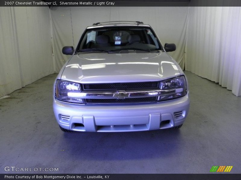Silverstone Metallic / Light Gray 2007 Chevrolet TrailBlazer LS