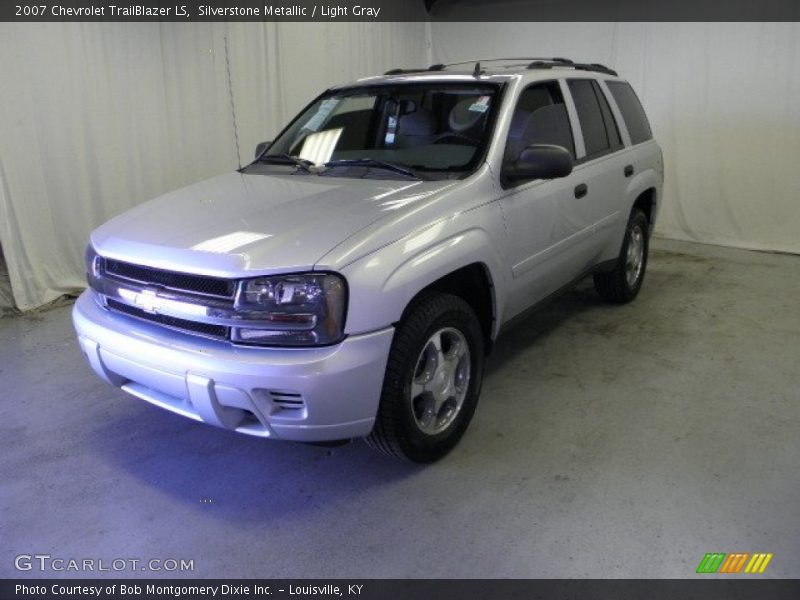 Silverstone Metallic / Light Gray 2007 Chevrolet TrailBlazer LS