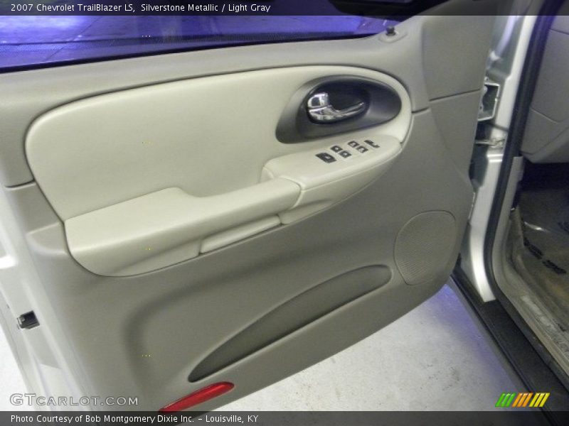 Silverstone Metallic / Light Gray 2007 Chevrolet TrailBlazer LS