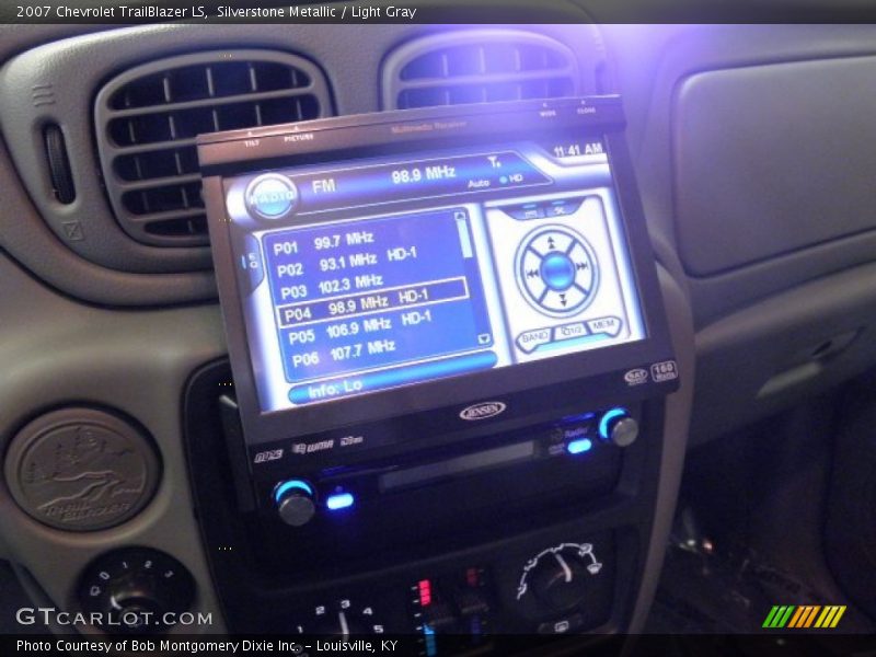 Silverstone Metallic / Light Gray 2007 Chevrolet TrailBlazer LS