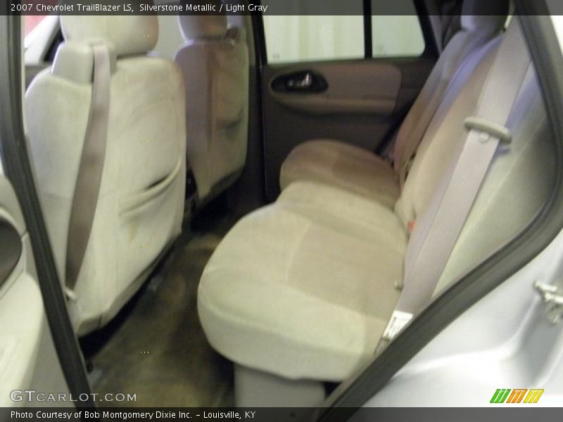 Silverstone Metallic / Light Gray 2007 Chevrolet TrailBlazer LS