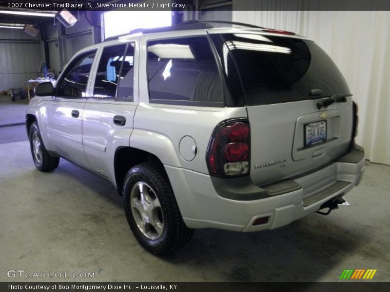 Silverstone Metallic / Light Gray 2007 Chevrolet TrailBlazer LS