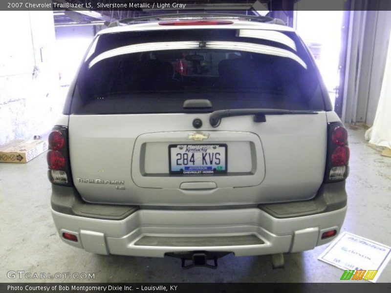 Silverstone Metallic / Light Gray 2007 Chevrolet TrailBlazer LS