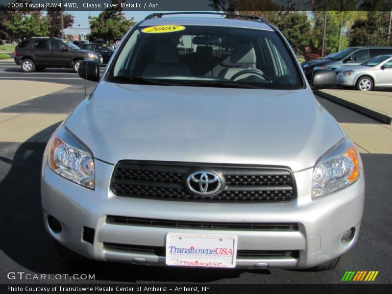 Classic Silver Metallic / Ash 2008 Toyota RAV4 4WD