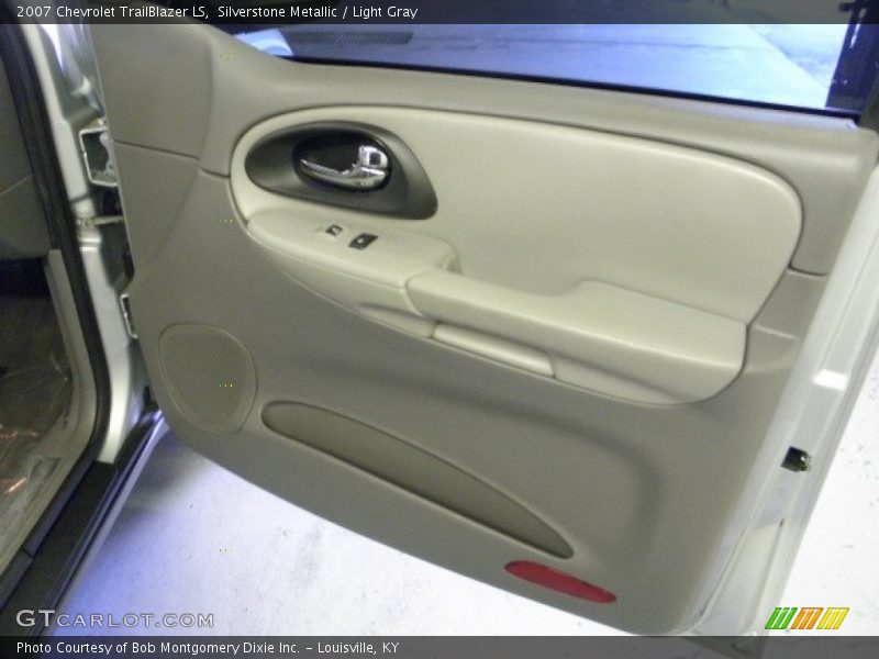 Silverstone Metallic / Light Gray 2007 Chevrolet TrailBlazer LS