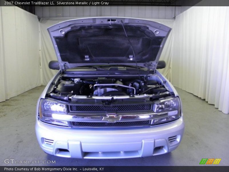 Silverstone Metallic / Light Gray 2007 Chevrolet TrailBlazer LS