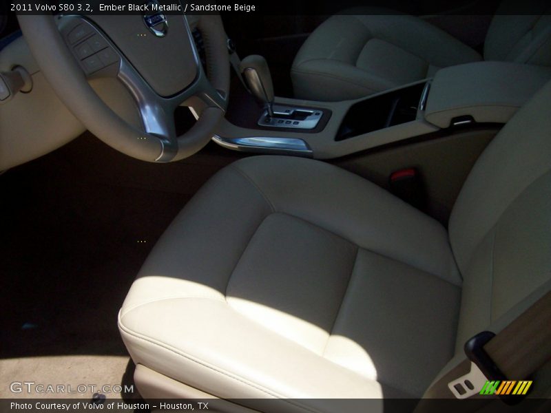 Ember Black Metallic / Sandstone Beige 2011 Volvo S80 3.2