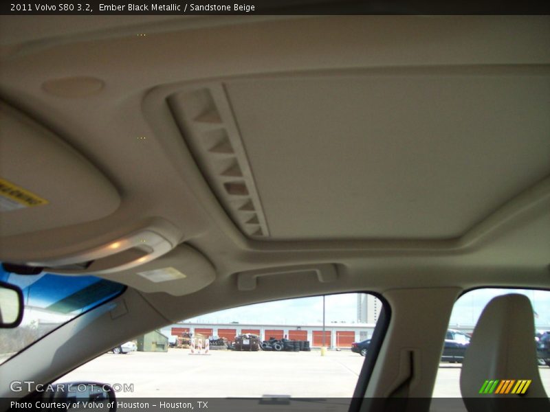 Ember Black Metallic / Sandstone Beige 2011 Volvo S80 3.2