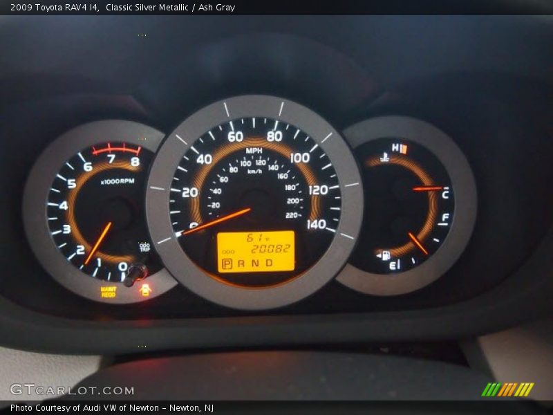 Classic Silver Metallic / Ash Gray 2009 Toyota RAV4 I4