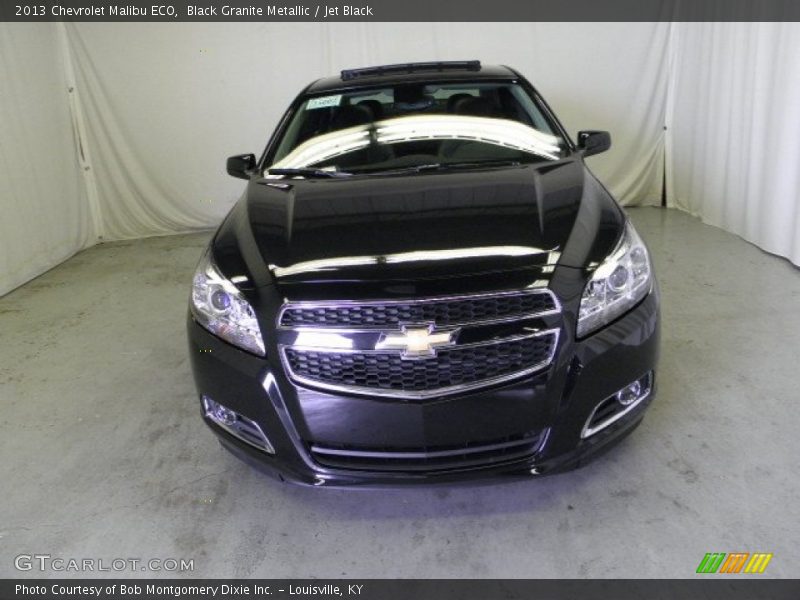 Black Granite Metallic / Jet Black 2013 Chevrolet Malibu ECO
