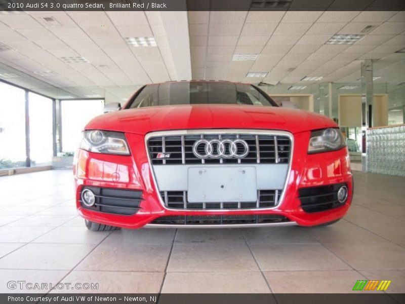 Brilliant Red / Black 2010 Audi S4 3.0 quattro Sedan