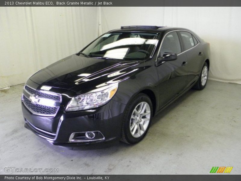 Black Granite Metallic / Jet Black 2013 Chevrolet Malibu ECO