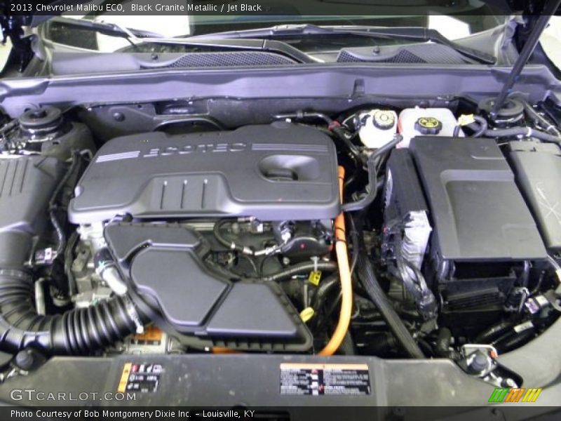 Black Granite Metallic / Jet Black 2013 Chevrolet Malibu ECO