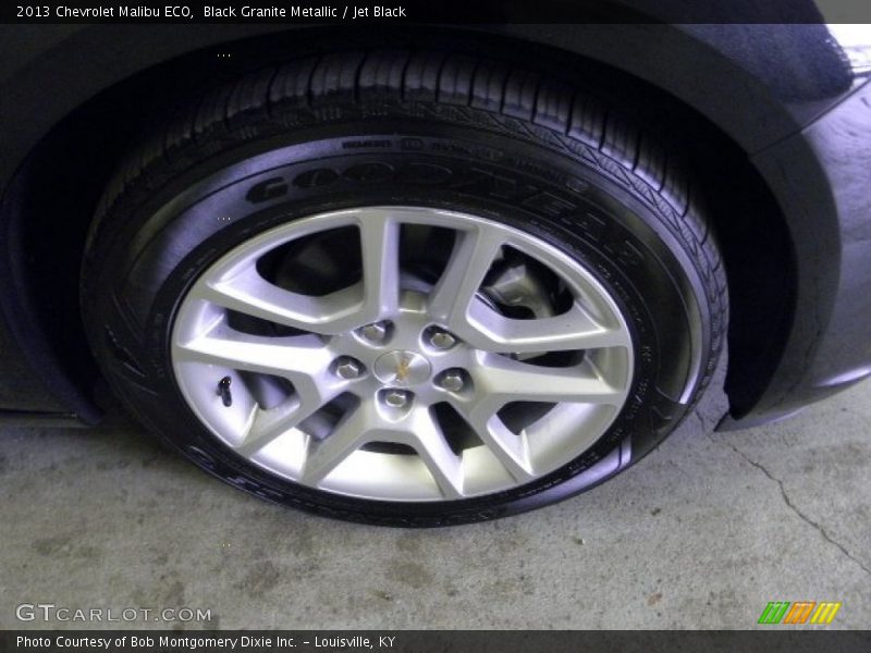 Black Granite Metallic / Jet Black 2013 Chevrolet Malibu ECO