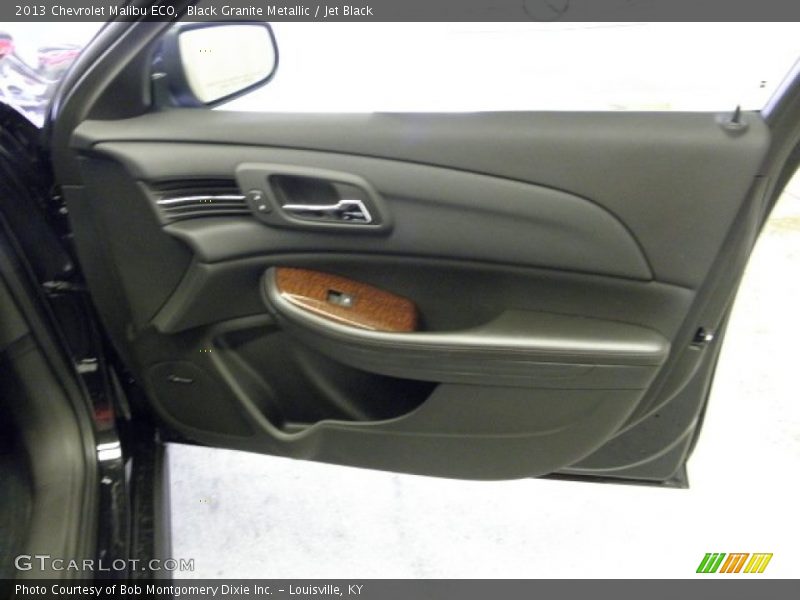 Black Granite Metallic / Jet Black 2013 Chevrolet Malibu ECO