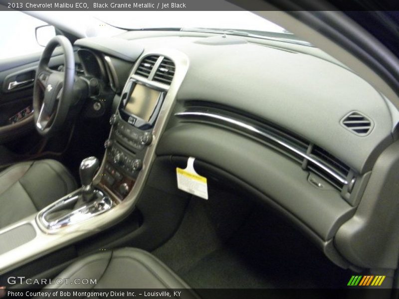 Black Granite Metallic / Jet Black 2013 Chevrolet Malibu ECO