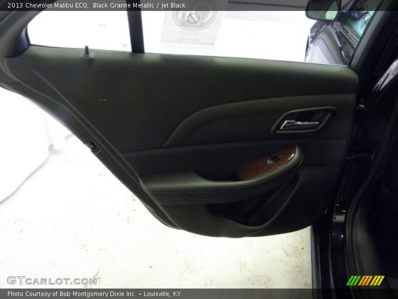 Black Granite Metallic / Jet Black 2013 Chevrolet Malibu ECO