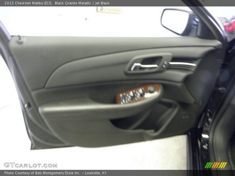 Black Granite Metallic / Jet Black 2013 Chevrolet Malibu ECO