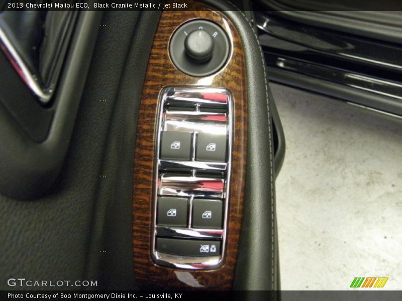 Black Granite Metallic / Jet Black 2013 Chevrolet Malibu ECO