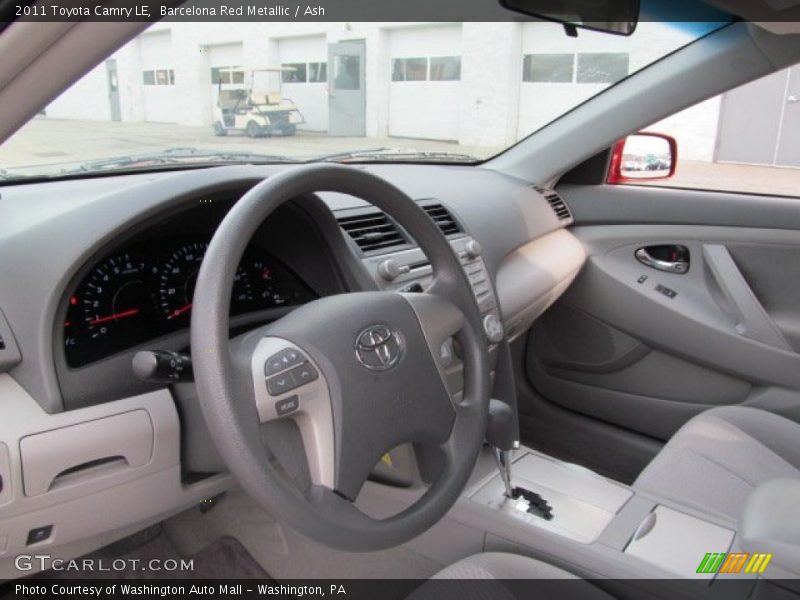 Barcelona Red Metallic / Ash 2011 Toyota Camry LE