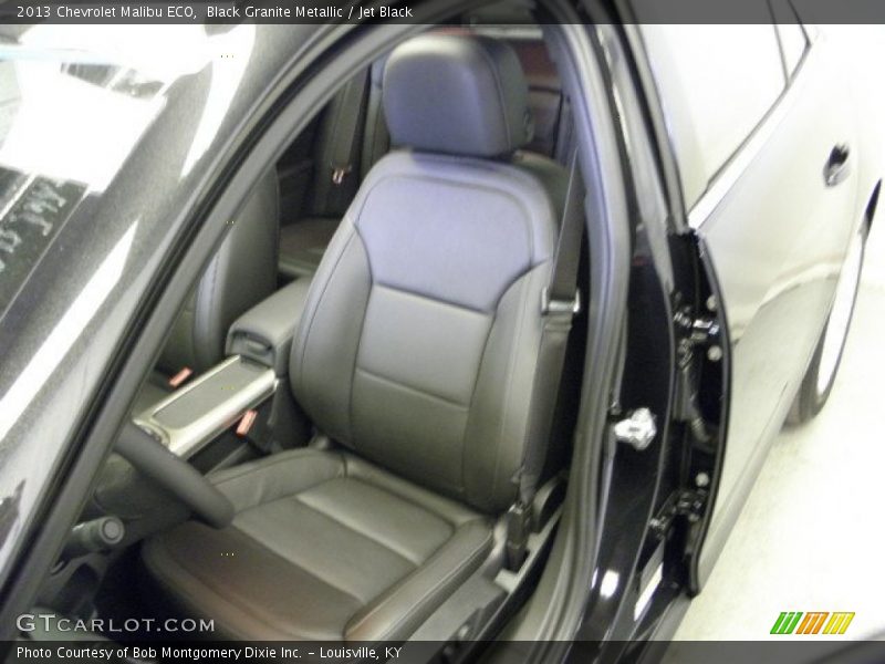 Black Granite Metallic / Jet Black 2013 Chevrolet Malibu ECO