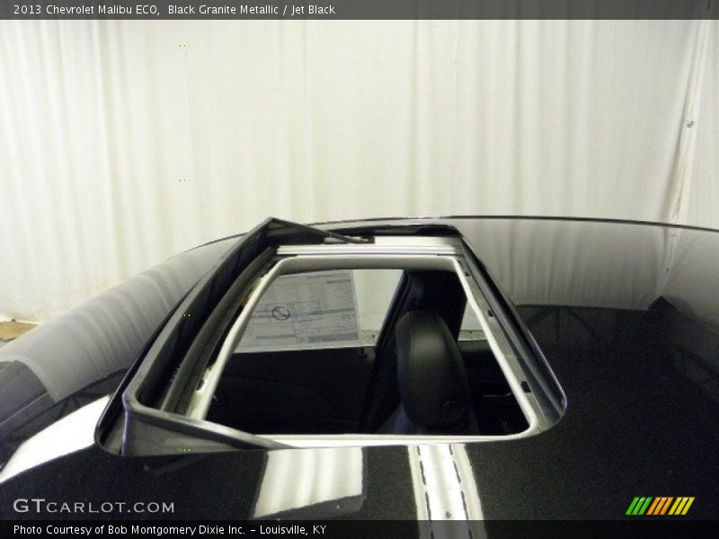 Black Granite Metallic / Jet Black 2013 Chevrolet Malibu ECO