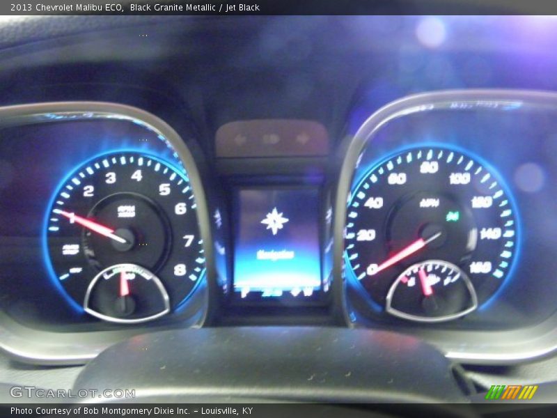 Black Granite Metallic / Jet Black 2013 Chevrolet Malibu ECO