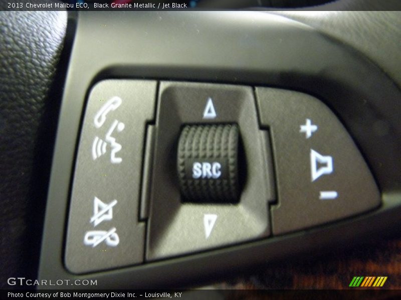 Black Granite Metallic / Jet Black 2013 Chevrolet Malibu ECO