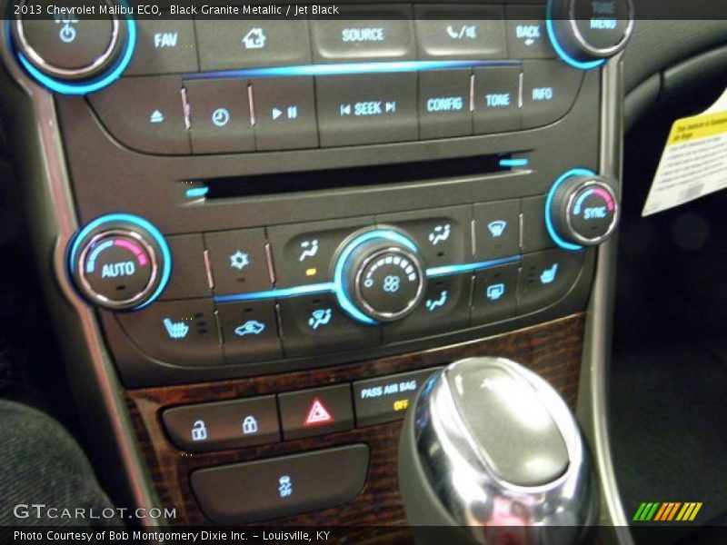Black Granite Metallic / Jet Black 2013 Chevrolet Malibu ECO