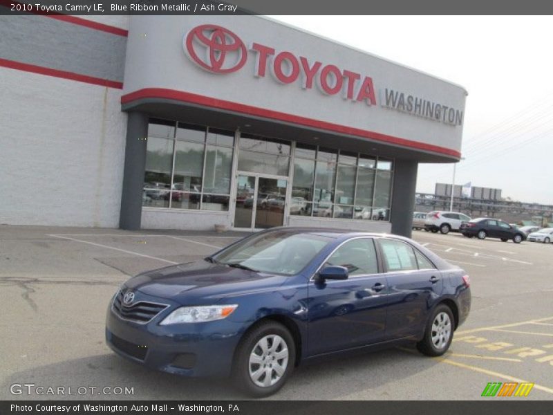 Blue Ribbon Metallic / Ash Gray 2010 Toyota Camry LE