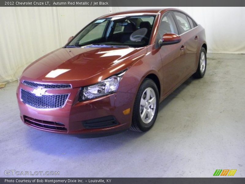 Autumn Red Metallic / Jet Black 2012 Chevrolet Cruze LT