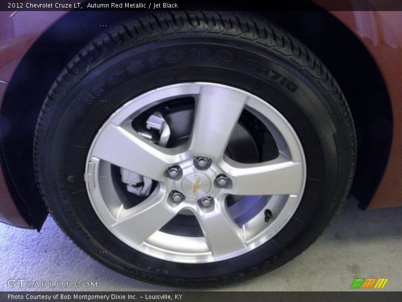 Autumn Red Metallic / Jet Black 2012 Chevrolet Cruze LT