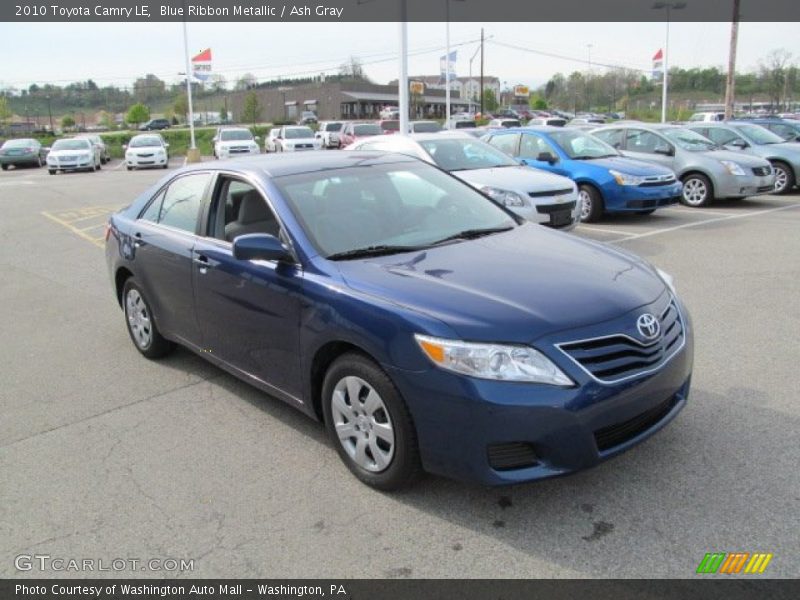 Blue Ribbon Metallic / Ash Gray 2010 Toyota Camry LE