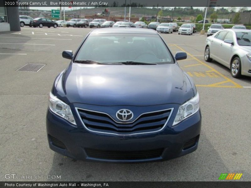 Blue Ribbon Metallic / Ash Gray 2010 Toyota Camry LE