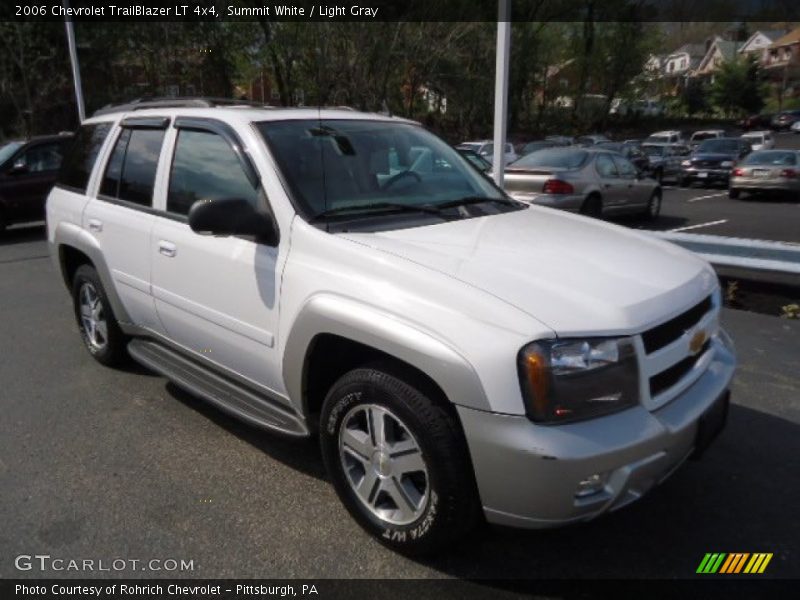 Summit White / Light Gray 2006 Chevrolet TrailBlazer LT 4x4