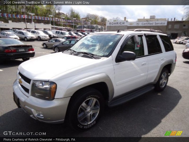 Summit White / Light Gray 2006 Chevrolet TrailBlazer LT 4x4
