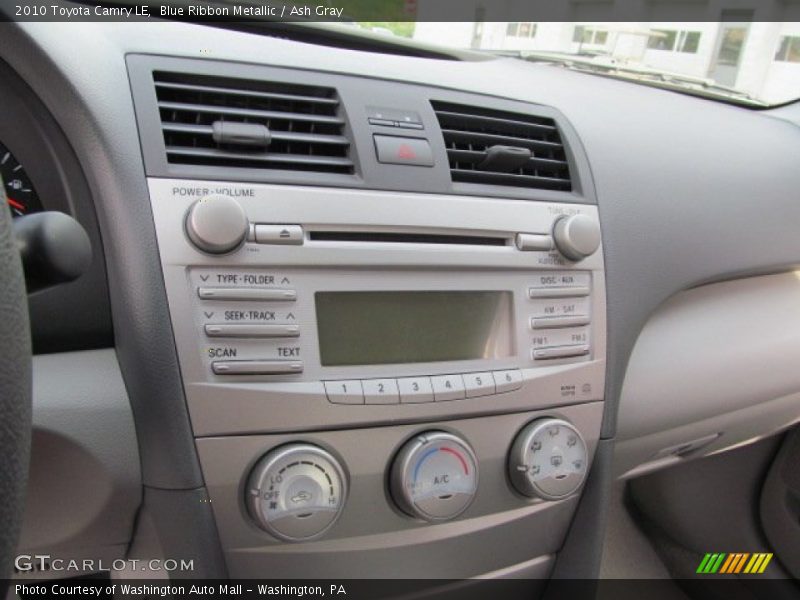 Blue Ribbon Metallic / Ash Gray 2010 Toyota Camry LE