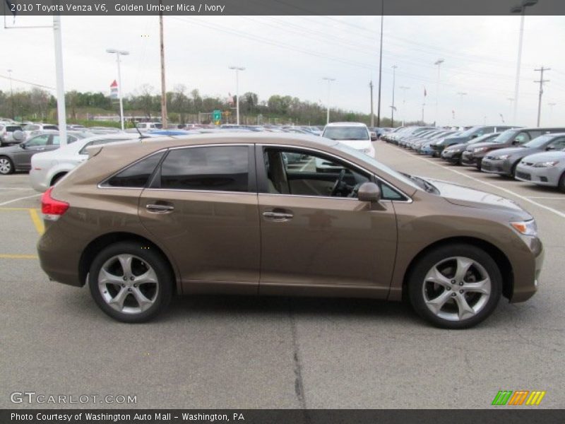 Golden Umber Mica / Ivory 2010 Toyota Venza V6