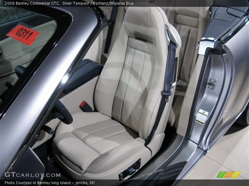  2009 Continental GTC  Portland/Imperial Blue Interior